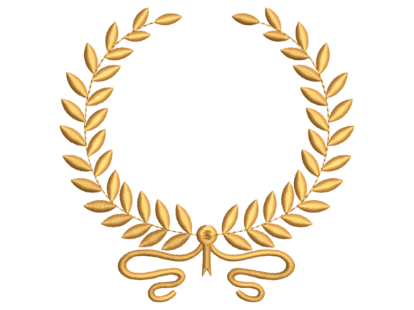 Download Golden Laurel Bow Wreath Frame - Premium Bundle