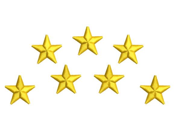 Download Golden Stars Embroidery Pattern - Premium Bundle